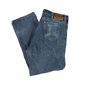 Vintage 90s Draggin Biker Double Knee Jean Pants